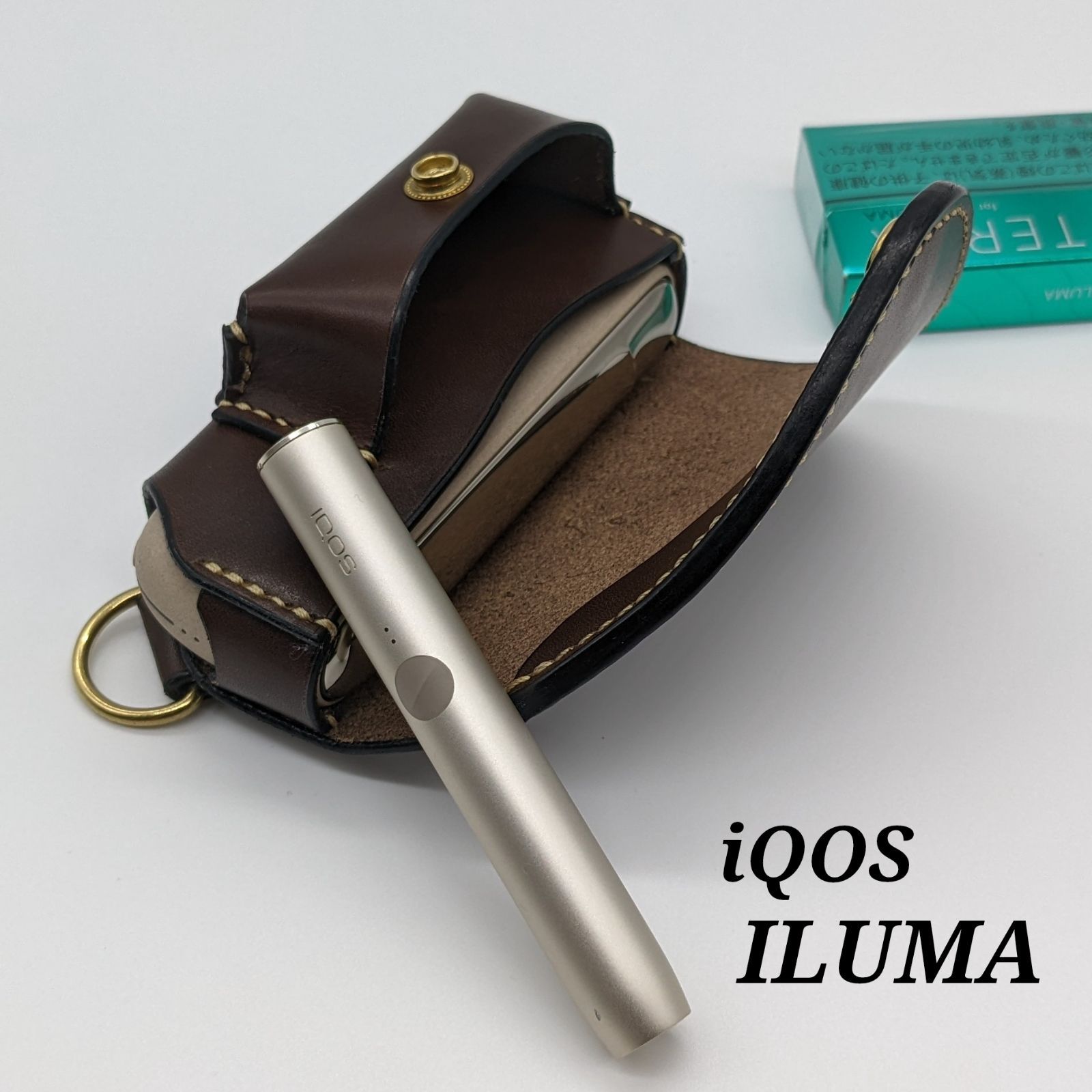 IQOS ILUMAケース iQOS イルマ アイコスイルマ ヌメ革 本革 - Yuma's