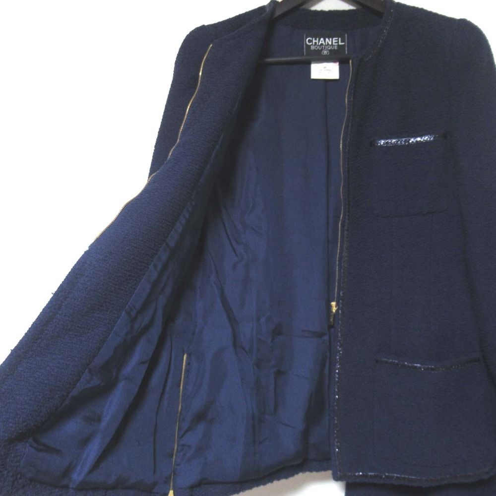 激レア CHANEL 97P セットアップ ロゴワンピース ロング