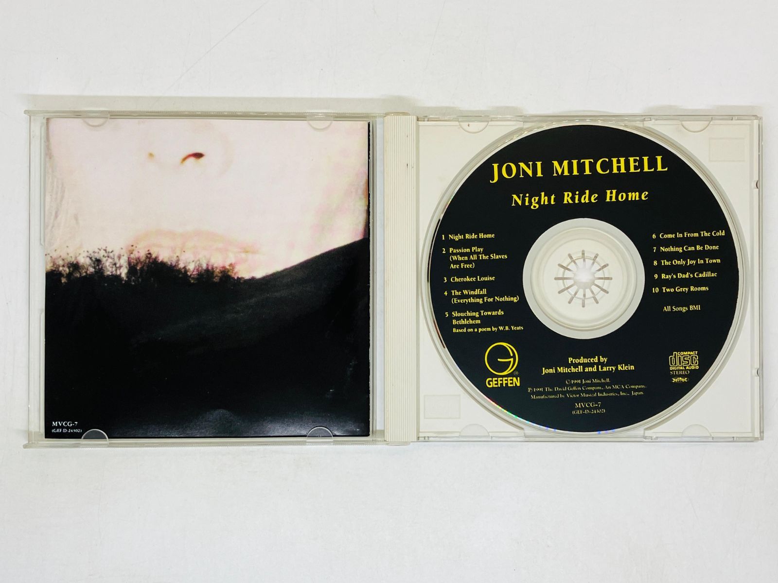 CD ジョニ・ミッチェル ナイト・ライド・ホーム Joni Mitchell Night
