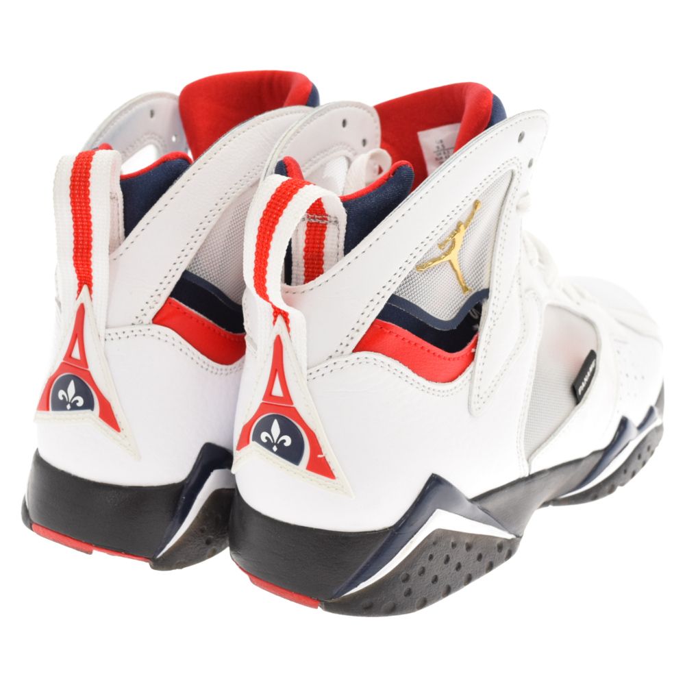 NIKE (ナイキ) ×PSG AIR JORDAN7 RETRO BCFC×パリサンジェルマン エアジョーダン7 レトロ ハイカットスニーカー  ホワイト CZ0789‐105 US9.5/27.5cm - メルカリ