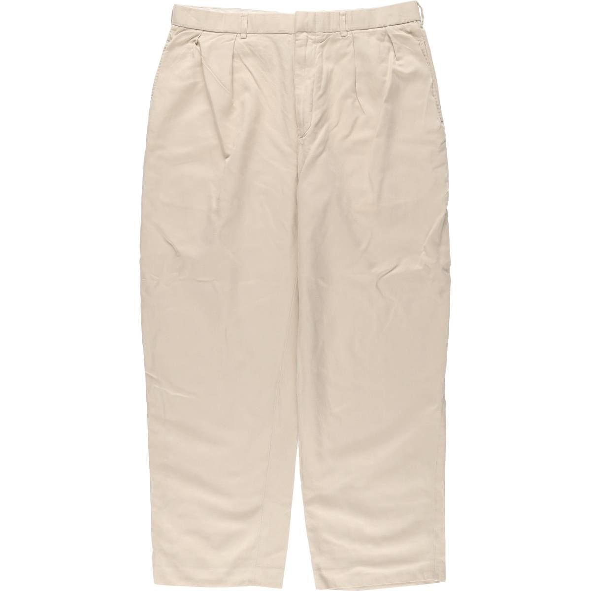 古着 ラルフローレン Ralph Lauren POLO GOLF ポロゴルフ ツータック コットン スラックスパンツ メンズw36相当|eaa535970