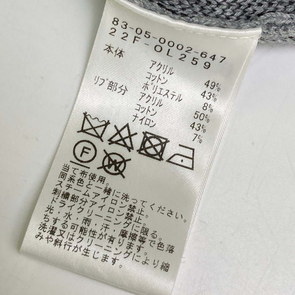 サイズ：L BEAMS GOLF ビームスゴルフ ニットベスト グレー系