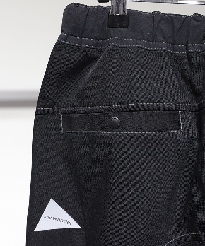 アンドワンダー and wander ツイルクライミングサルエルパンツ - メルカリ