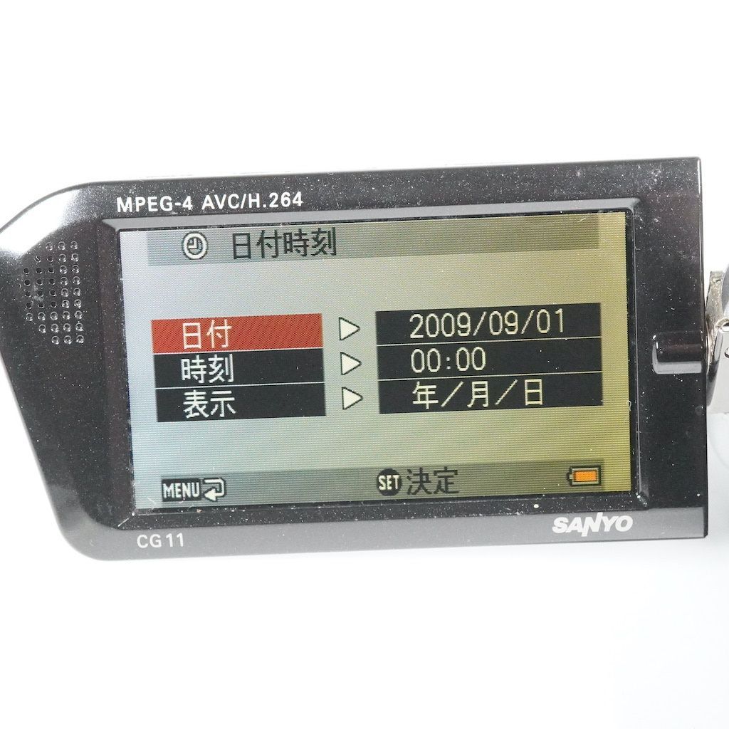 【未使用品】SANYO Xacti DMX-CG11 シルバー 楽天市場】【中古】 超美品 DMX-CG11 シルバー 安心保証 即日