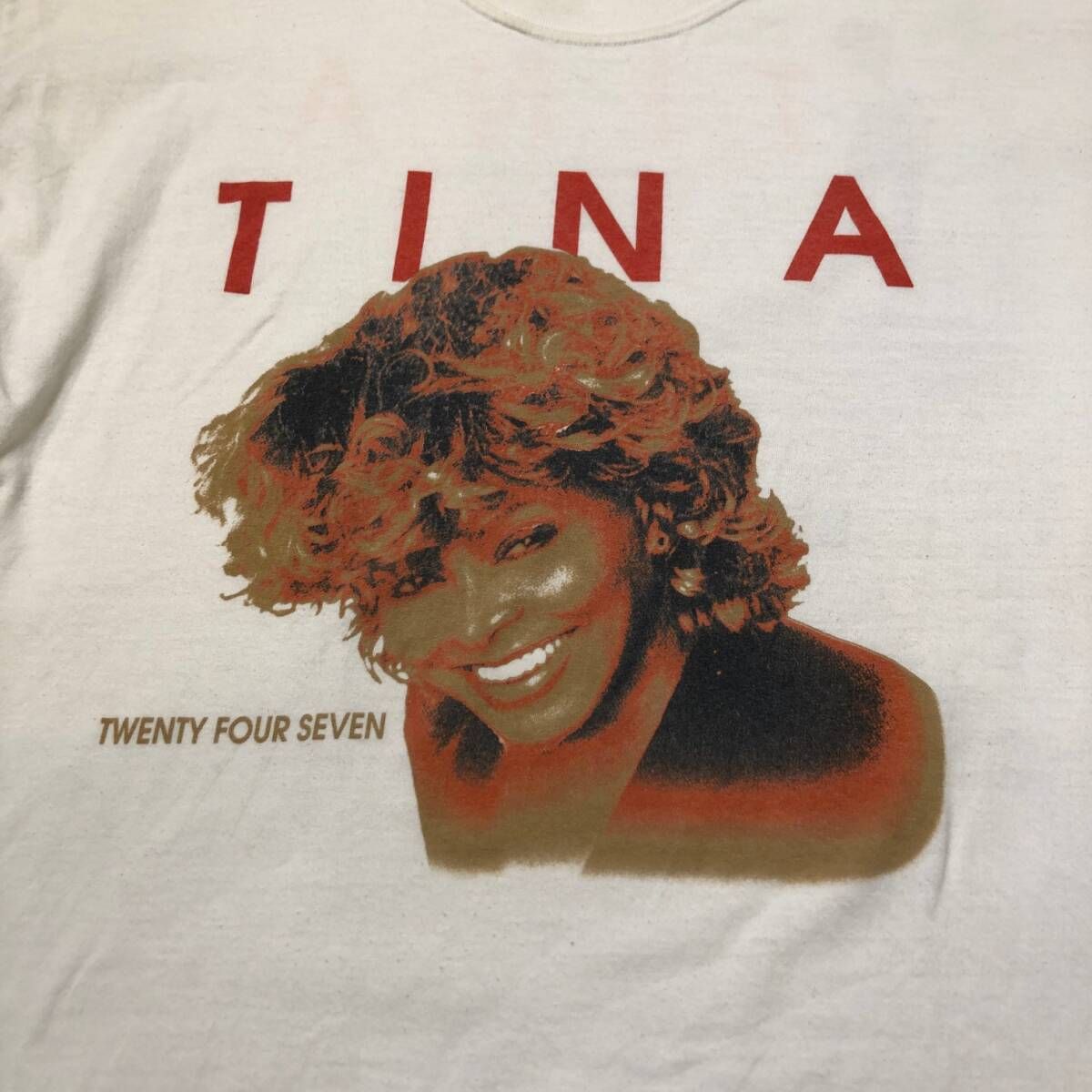 00s メキシコ製 ティナターナー ツアーTシャツ ティナ・ターナー トゥエンティ・フォー・セブン 2000 ツアー T