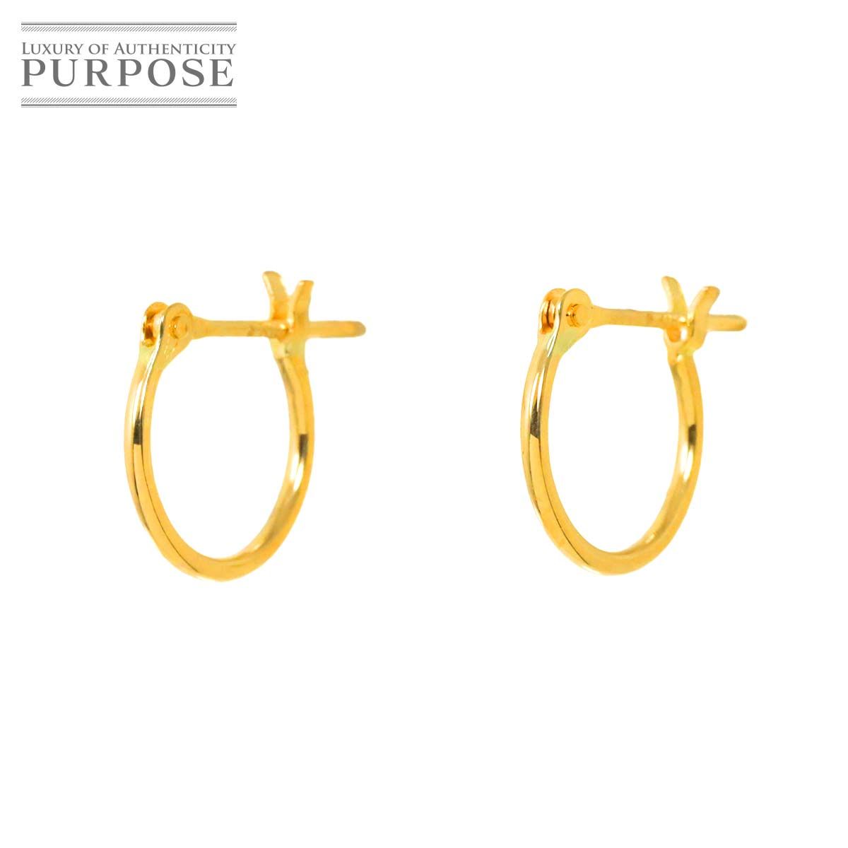 K18 YG ピアス イエローゴールド 750 Earrings Pierced 90283652 