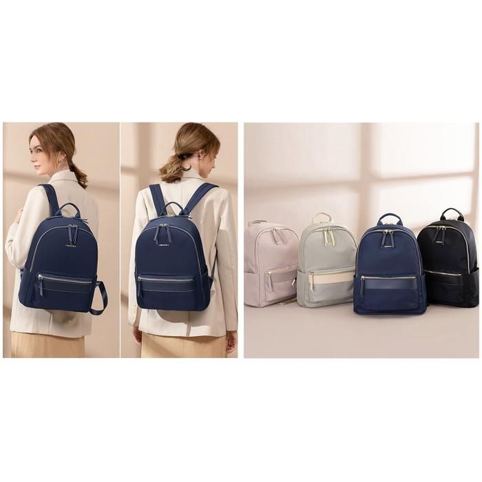 未使用品】マイケルコース ERIN スタッズ レザー バックパック ブルー