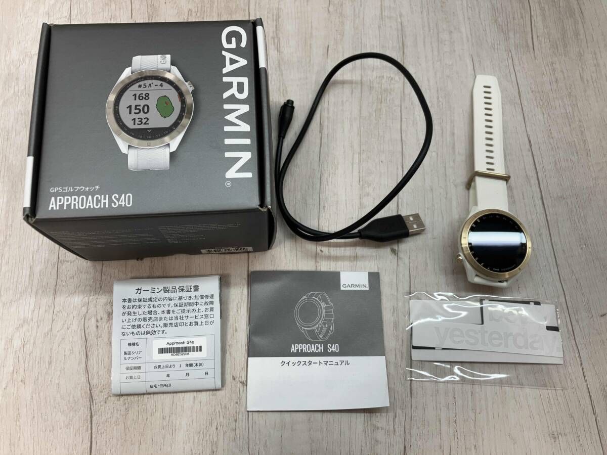 GARMIN APPROCH S40 ガーミン ゴルフアクセサリー GPSナビ 計測器 ゴルフ スポーツ