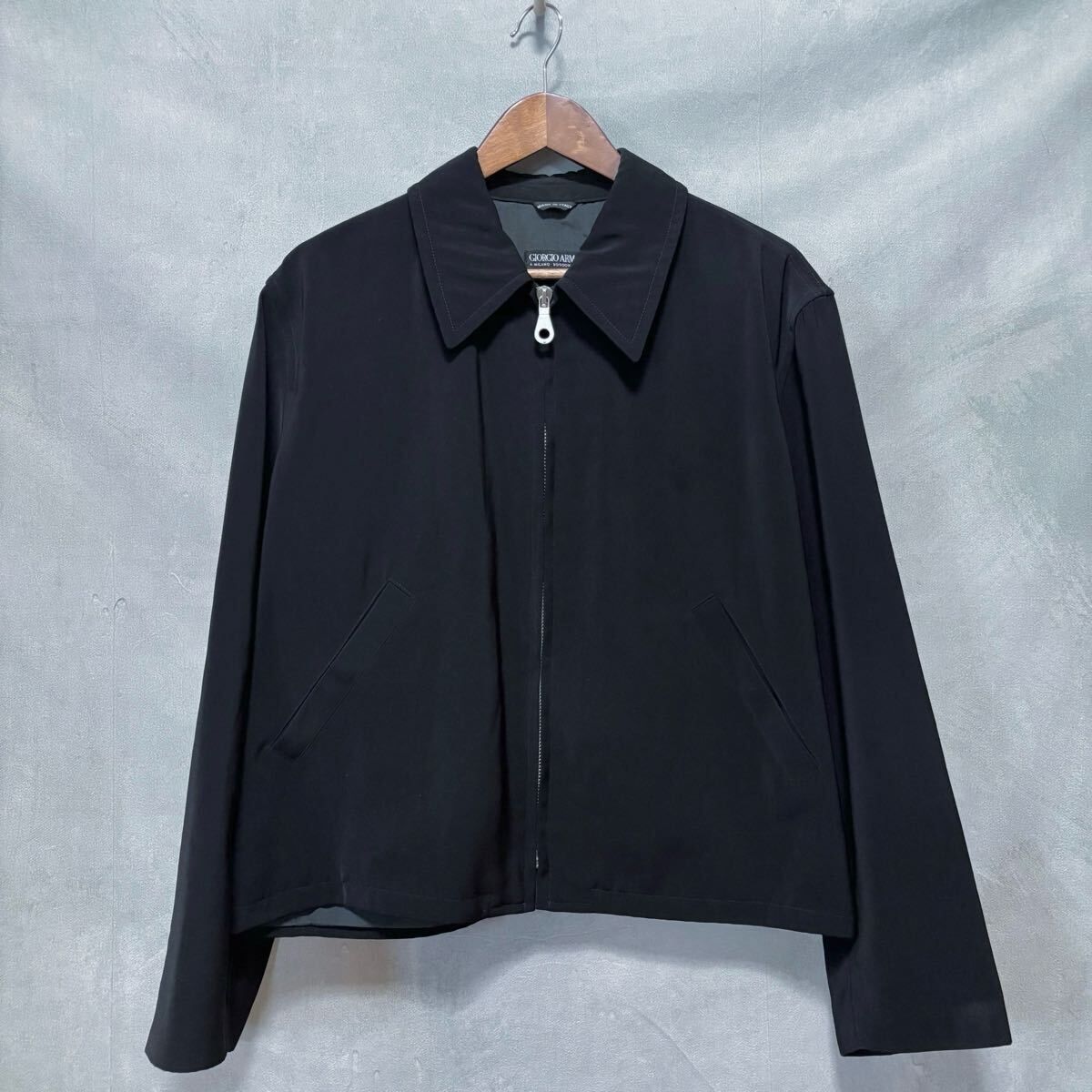 GIORGIO ARMANI ジョルジオアルマーニ Vintage 80's Archive Zip