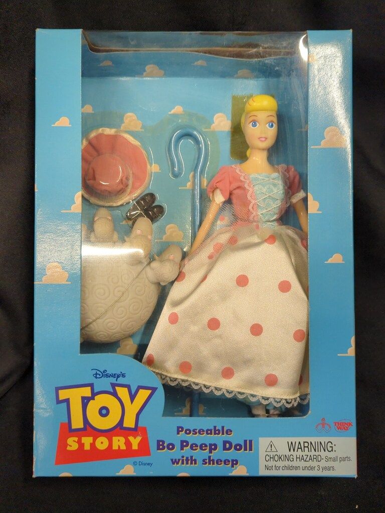 THINK WAY Poseable Doll Bo Peep Doll with sheep