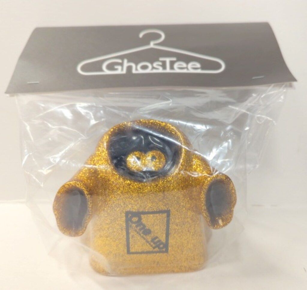 ghostee humanrobot oneup限定 HUMAN ROBOT TOYS GhosTee Gold Oneup限定カラー - メルカリ