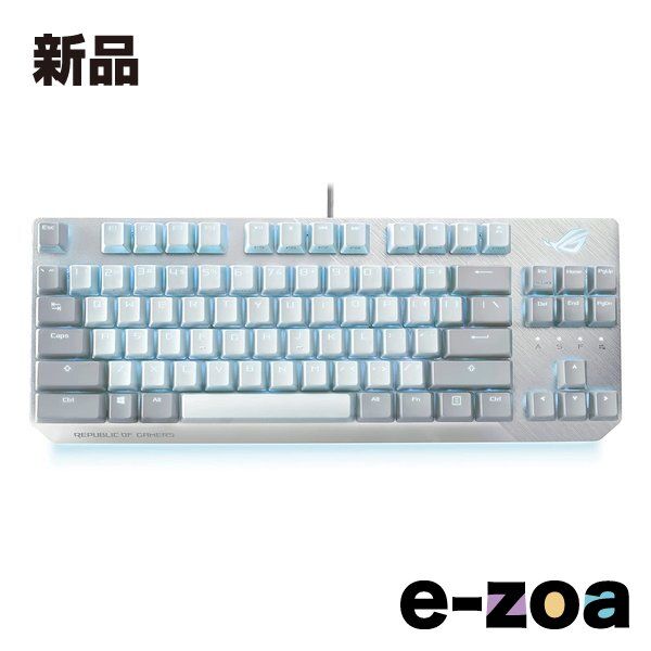 ASUS エイスース ROG Strix Scope NX TKL Moonlight White 赤軸 有線 ゲーミングキーボード 日本語 X806 STRIX SCOPE NX TKL ML|NXRD|JP 2516997