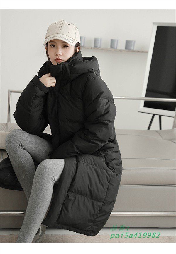 ダウン90% ダウンコート レディース ロングコート ダウンジャケット フード付き おしゃれ 防寒着 冬 軽い ハイネックコート pai5a419982