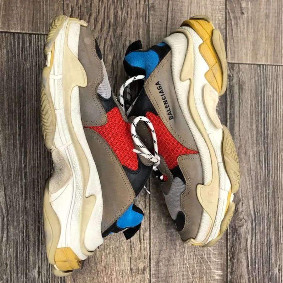 BALENCIAGA TRIPLE S   バレンシアガ　トリプルS　スニーカー　ダッドスニーカー  マルチカラー 27cm　　41