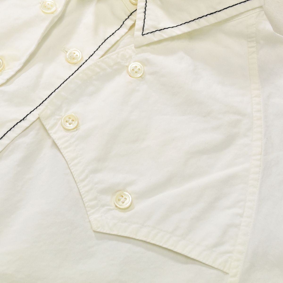 美品 Y's ヨウジヤマモト yohji yamamoto 80s シャツ NEXT51｜D.F.L｜Yohji Yamamoto Pour Homme 95AW Rokumeikan