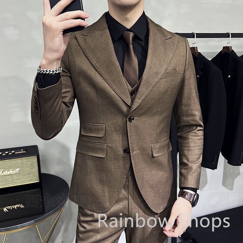 2つボタンスーツ おしゃれ