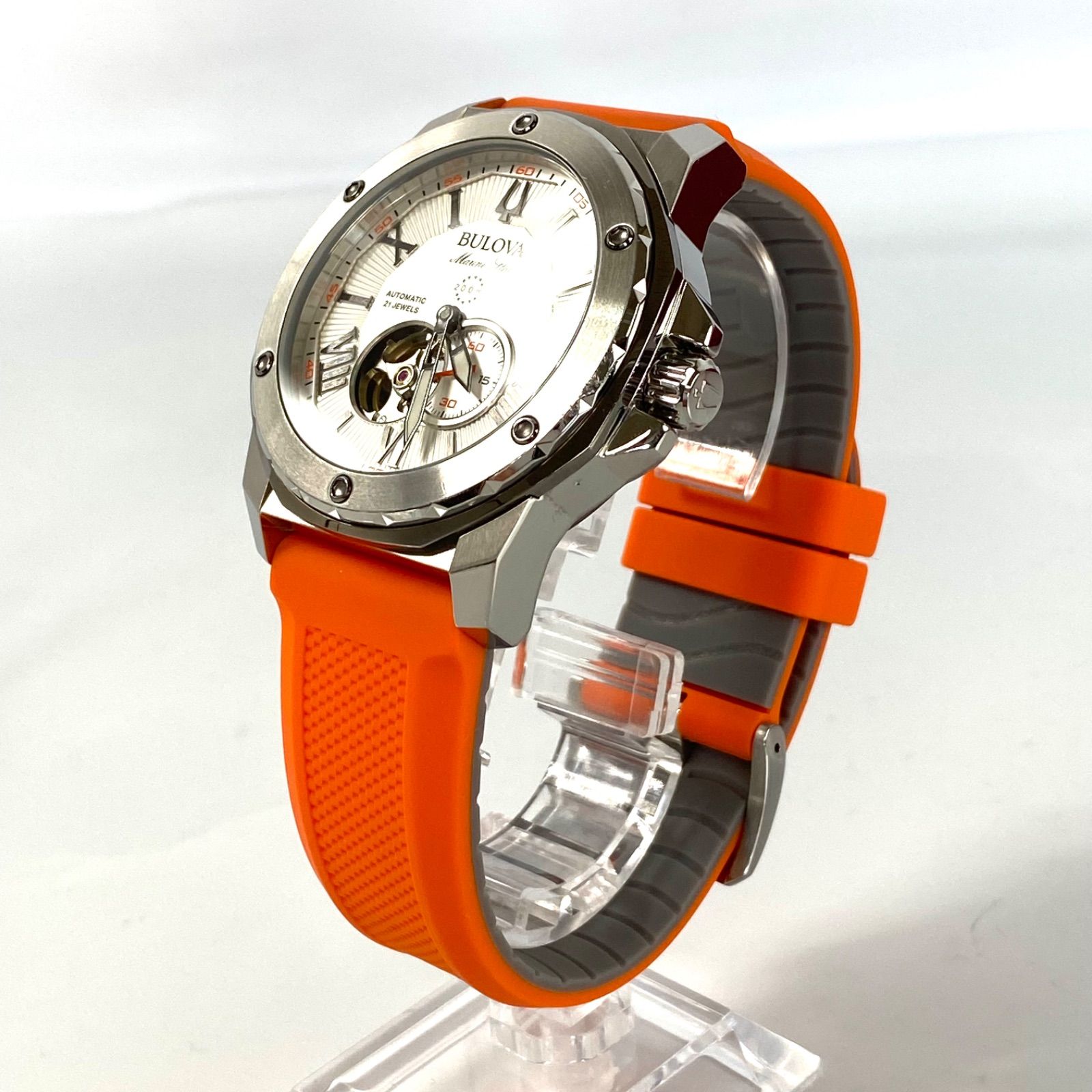 BULOVA ブローバ 98A226 マリンスター 自動巻き メタルブレス付属 Amazon.com: Bulova Men's Marine Star 'Series A' Automatic