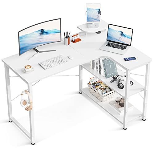 ODK パソコンデスク l字デスク 幅110 ゲーミングデスク pcデスク デス