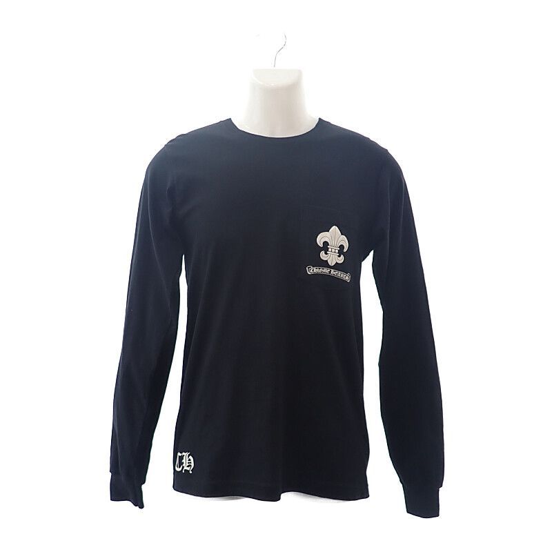 CHROME HEARTS BSフ プリント ロングスリーブ S 長袖Ｔシャツ