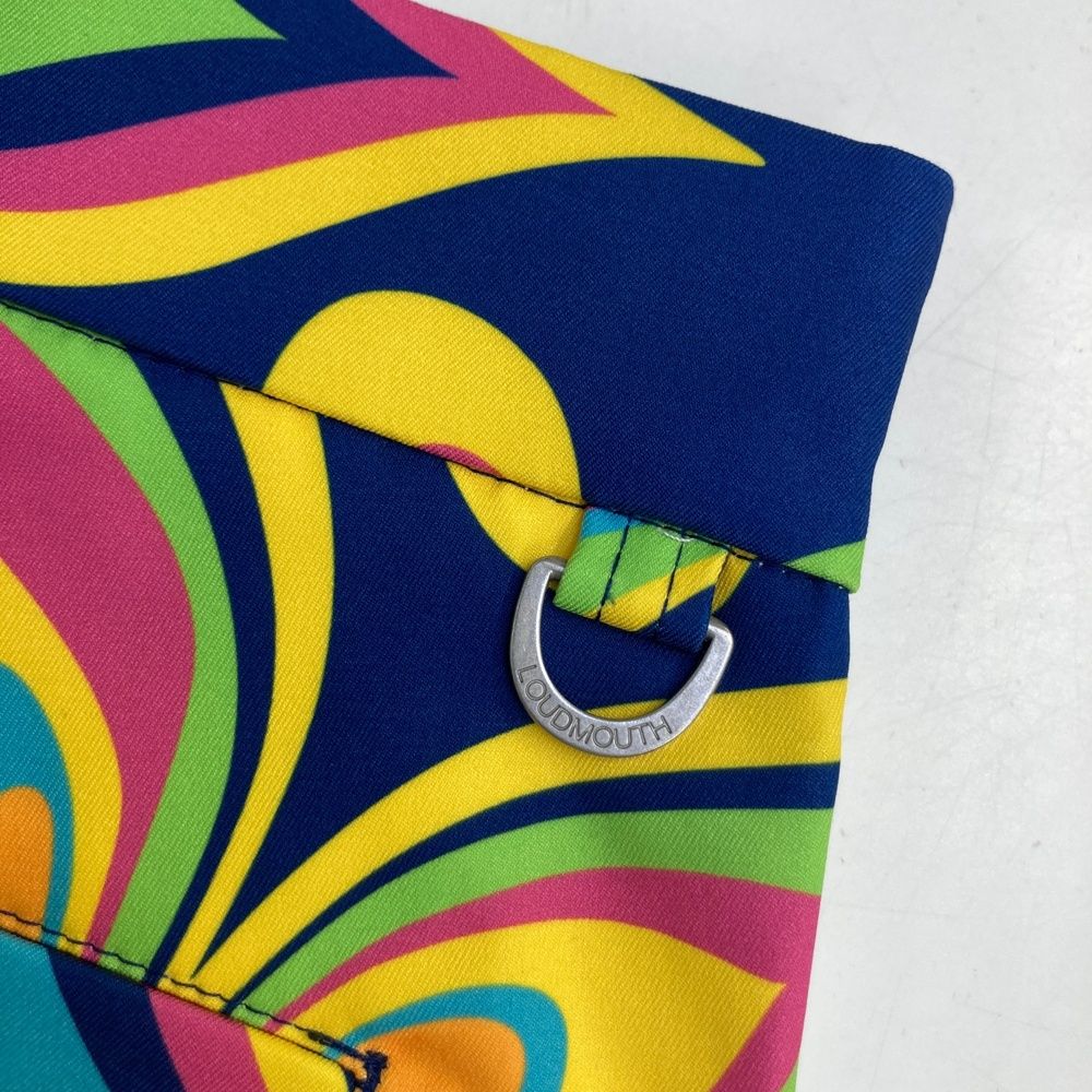 サイズ LL LOUD MOUTH ラウドマウス ハーフパンツ シャガデリック 総柄 ネイビー系 240101533227 ゴルフウェア メンズ ストスト LLC-HASEGAWATOSO_COM