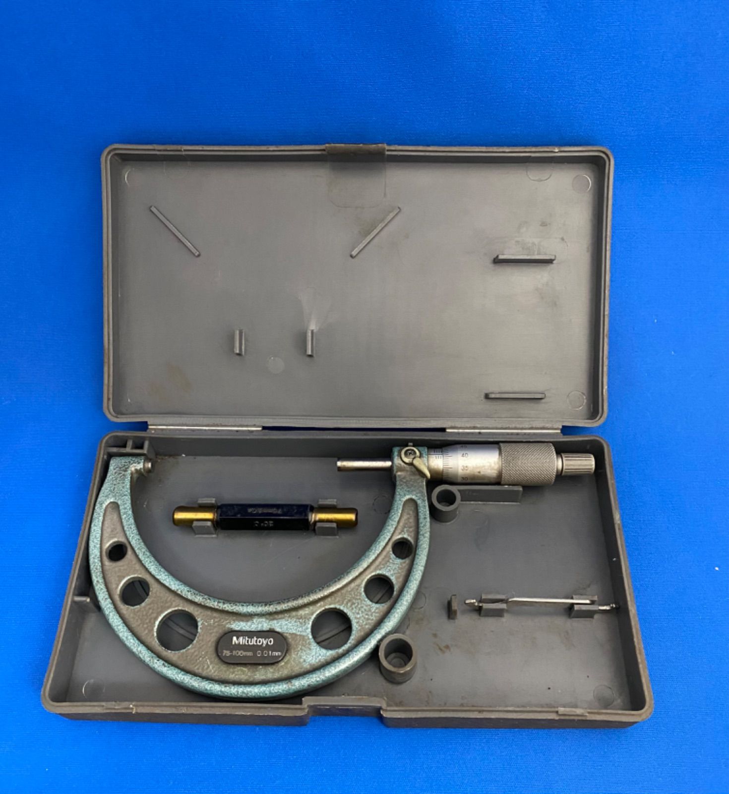送料設置無料 ☆ 良中古 ! Mitutoyo ミツトヨ 275 ～ 300mm マイクロ 