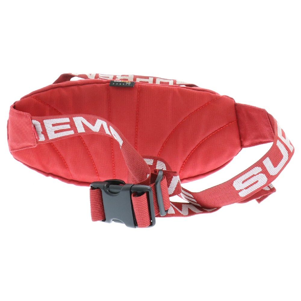 【18SS完売品】Supreme シュプリーム ウエストバッグ レッド シュプリーム SUPREME ウエストバッグ Waist Bag ボディバッグ