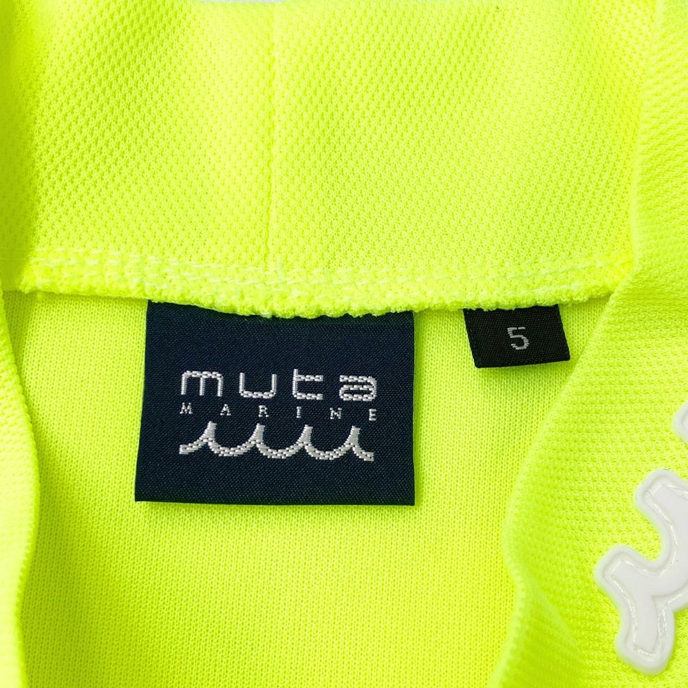 サイズ：5 MUTA MARINE ムータマリン モックネック半袖Tシャツ