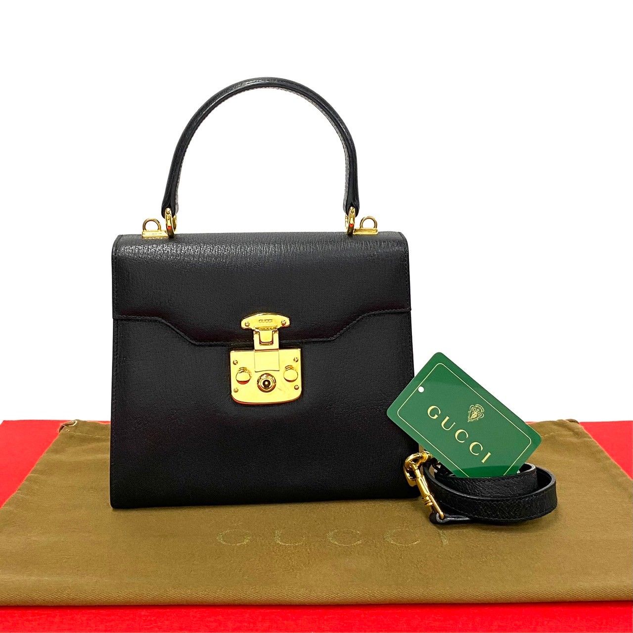 未使用保管品 GUCCI グッチ オールドグッチ ヴィンテージ レディロック 