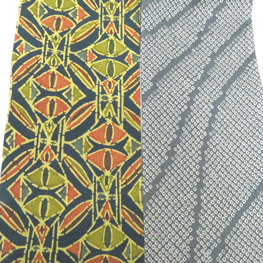 鹿の子ｘ幾何学模様 仕立て上がり