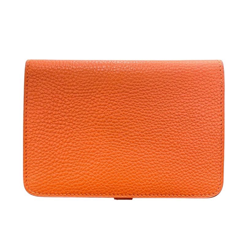 楽天市場】【未使用品】【財布】HERMES エルメス エブリン エヴリン コンパクト ウォレット 2つ折財布 二つ折り財布 札入れ シェーブル レザー  オレンジ □N刻印 【中古】 : Blumin 楽天市場店