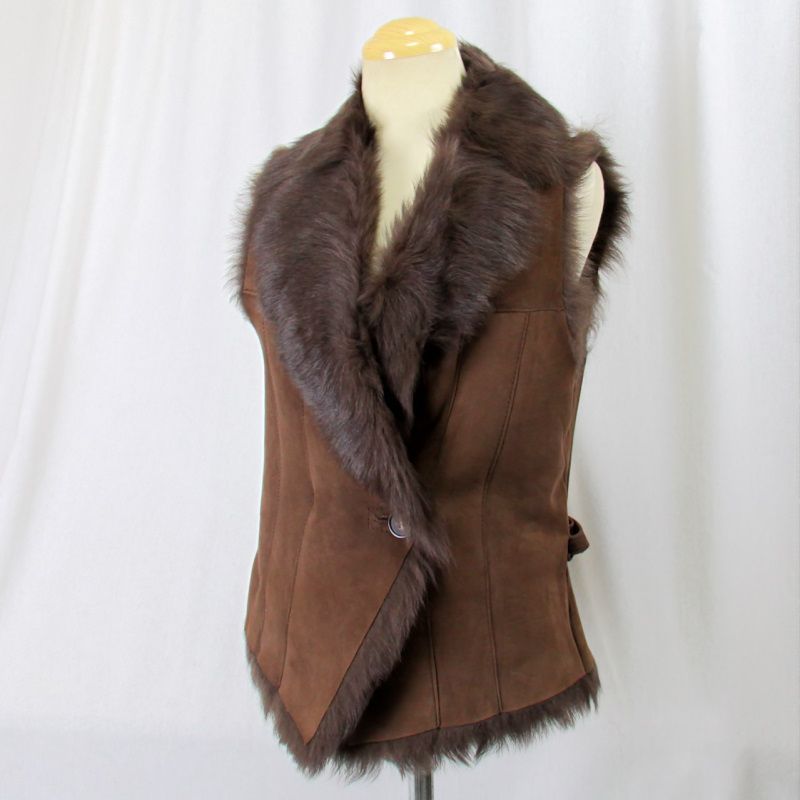 毛皮 ムートン 羊革 ダブルフェイス 1枚革 リアルファー ムートン  