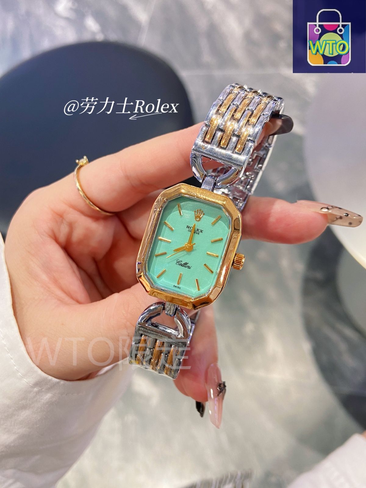 今日特価】Rolex ロレックス 新発売スモールスクエア 25mm 精巧
