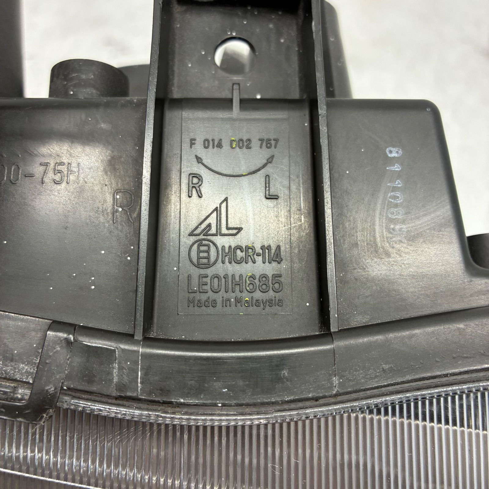 割れ無 コーティング済 スズキ HE21S アルト ラパン 前期 ヘッドライト ランプ レンズ 右側 運転席側 R ハロゲン AL LE01H685 P71545 FFCRYSTALESIA_COM