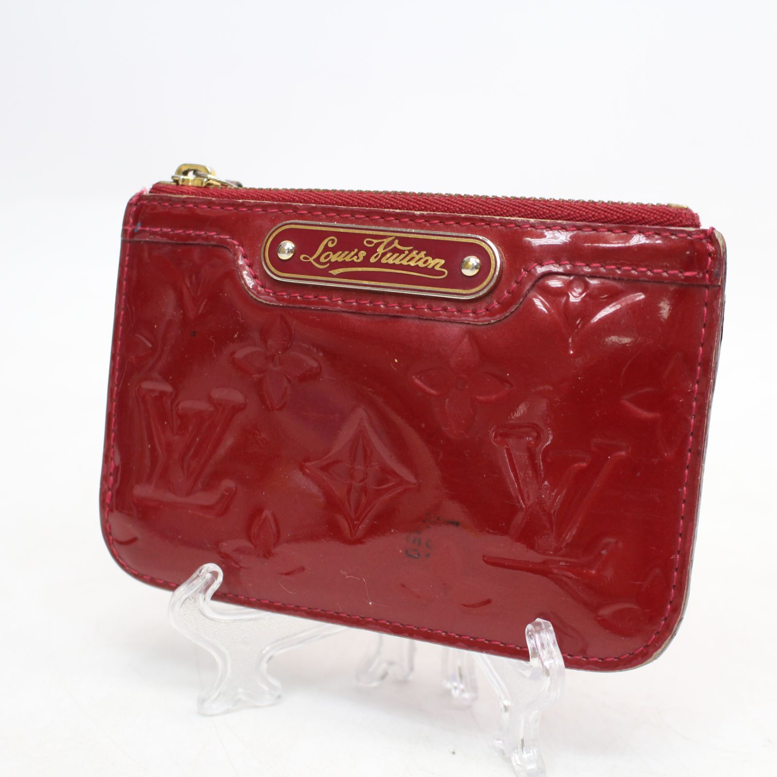 143 LOUISVUITTON ルイヴィトン M61466 ポシェット クレNM コインケース モノグラムキャンバス ローズアンディアン