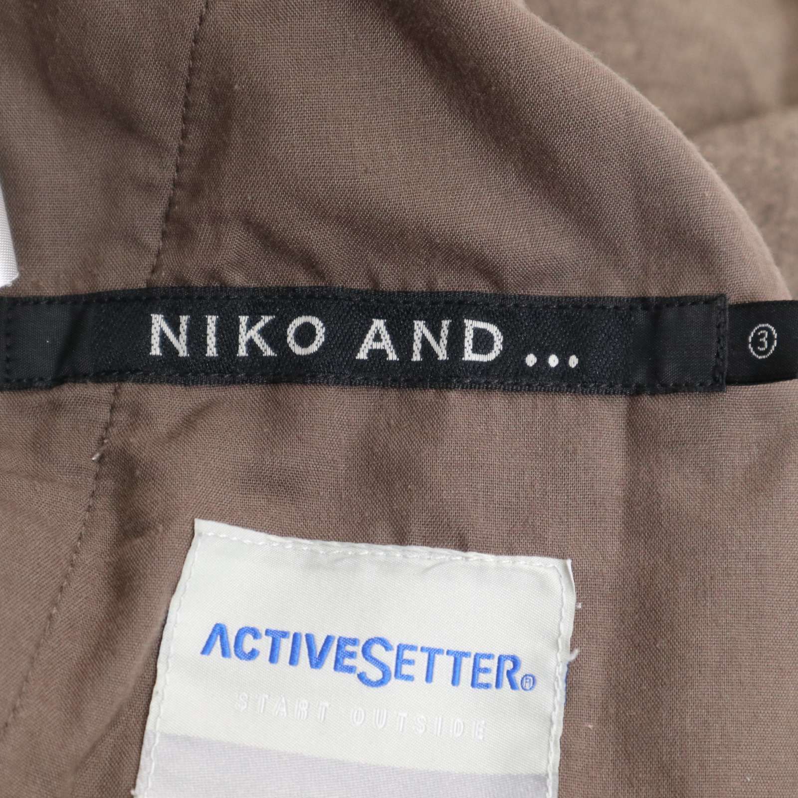 niko and... ニコアンド 秋冬 ACTIVE SETTER☆ ストレッチ メランジ 