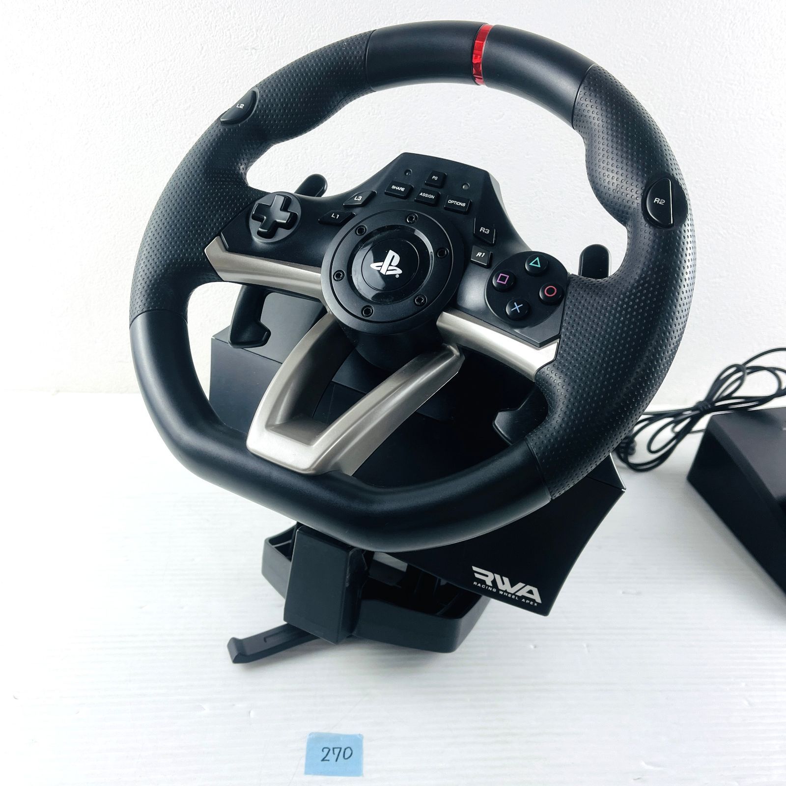 HORI RWA レーシングホイールエイペックス (PS4/PS5) Amazon.com: HORI Racing Wheel Apex for Playstation 5