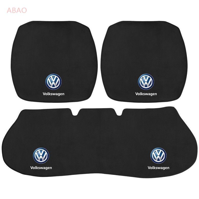  新品 フォルクスワーゲン 車用 シートカバー シートクッション カーシートカバー 座布団滑り止め 前座席用2枚 後部座席用1枚