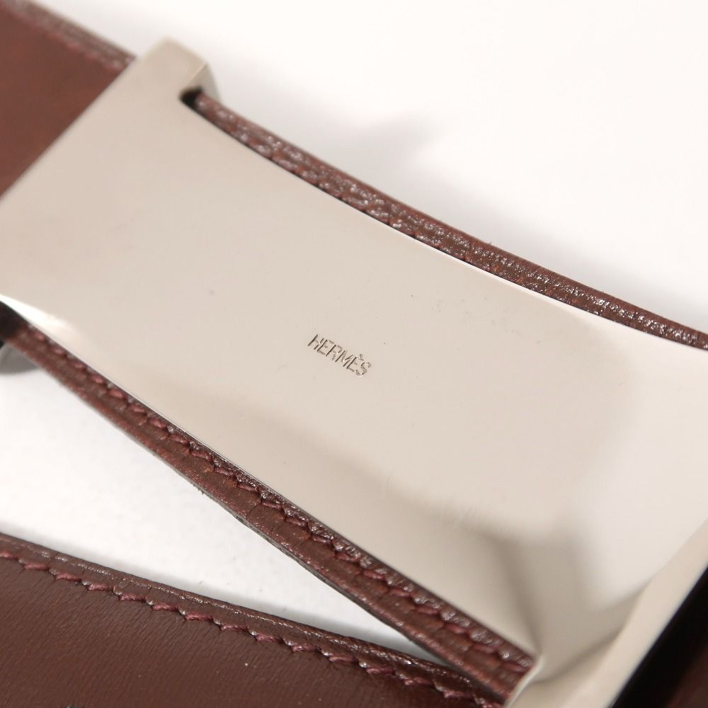 HERMES エルメス ベルト サイズ105 □F刻印 リバーシブル レザー 革  