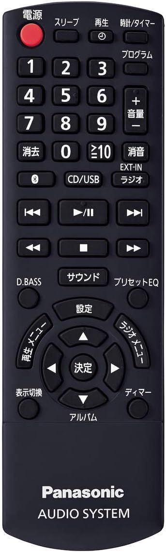 卸し売り購入 パナソニック ミニコンポ FM/AM 2バンド Bluetooth対応