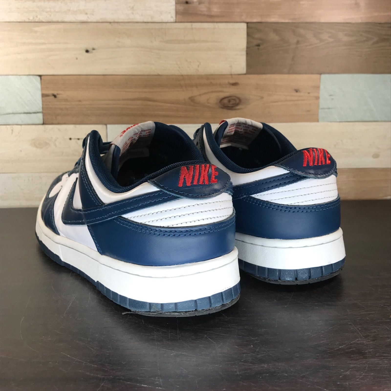 NIKE DUNK LOW RETRO ダンク ロー カット レトロ ネイビー ホワイト 白 