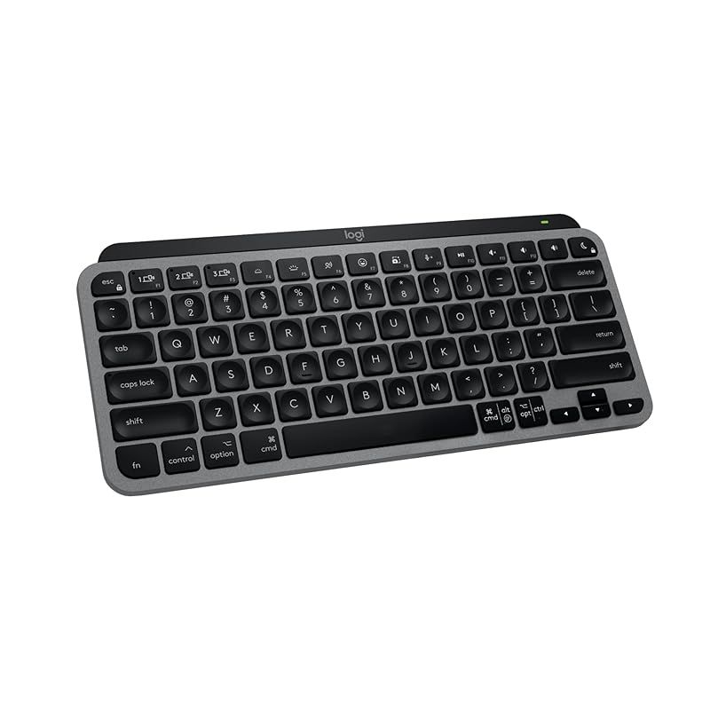 ロジクール MX KEYS mini for Mac ワイヤレス キーボード KX700MSG US配列 Bluetooth Smart Actions 対応 Mac iPad iOS 無線 薄型 USB TYPE-C 充電式 ワイヤレスキーボード KX7 1