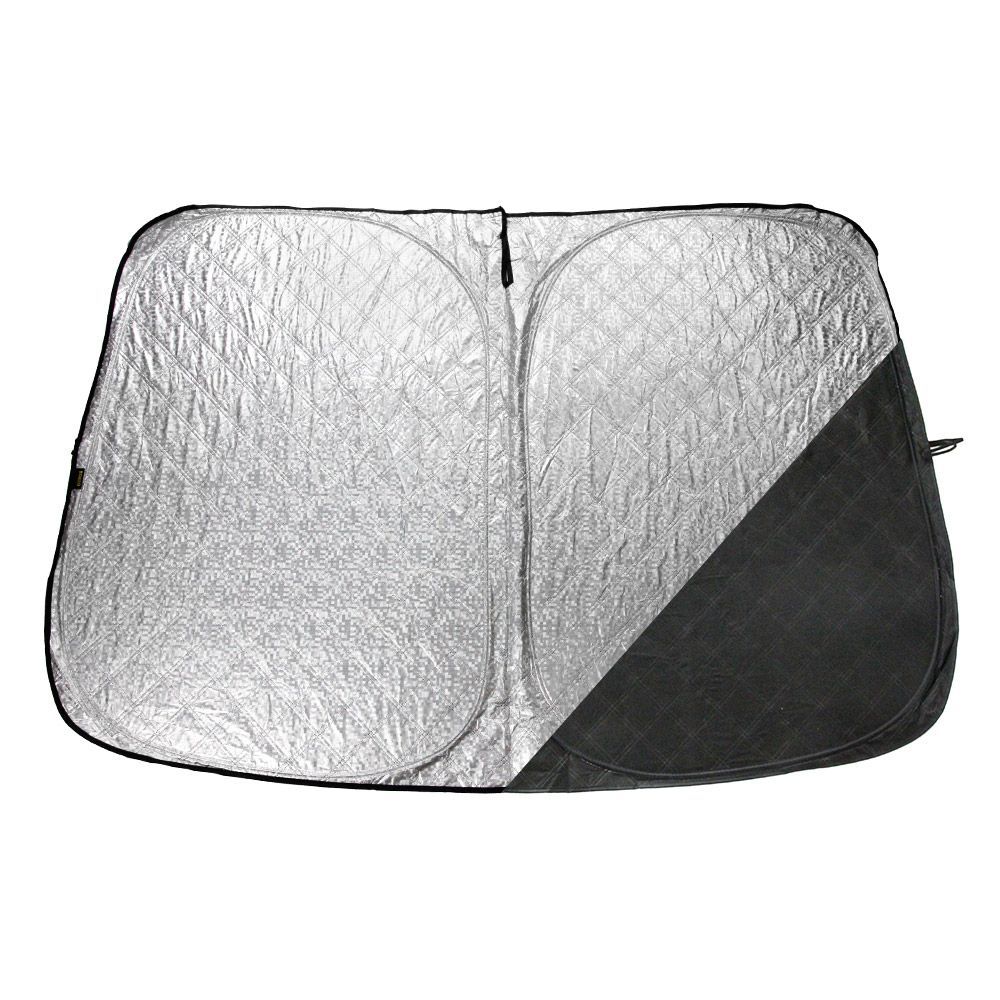 TOKUTOYO【専用設計】 ヴェルファイア/アルファード20系 フロントサンシェード UVカット 日よけ 日差しカット 吸盤不要 収納袋