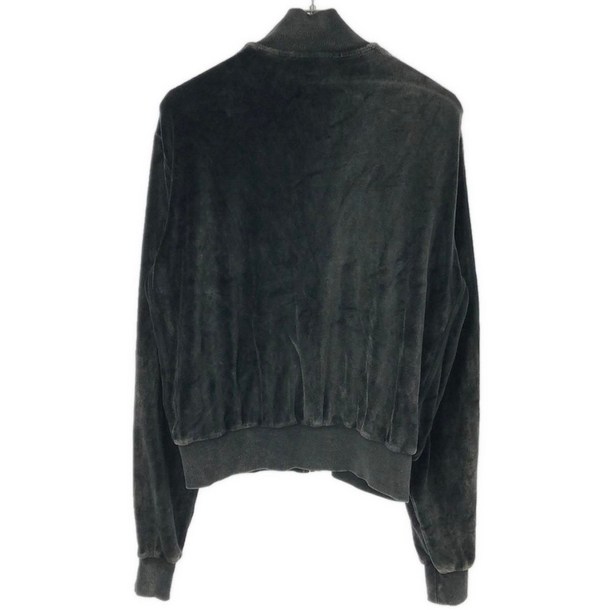 Diesel トラックジャケット ベルベット ダークグレー