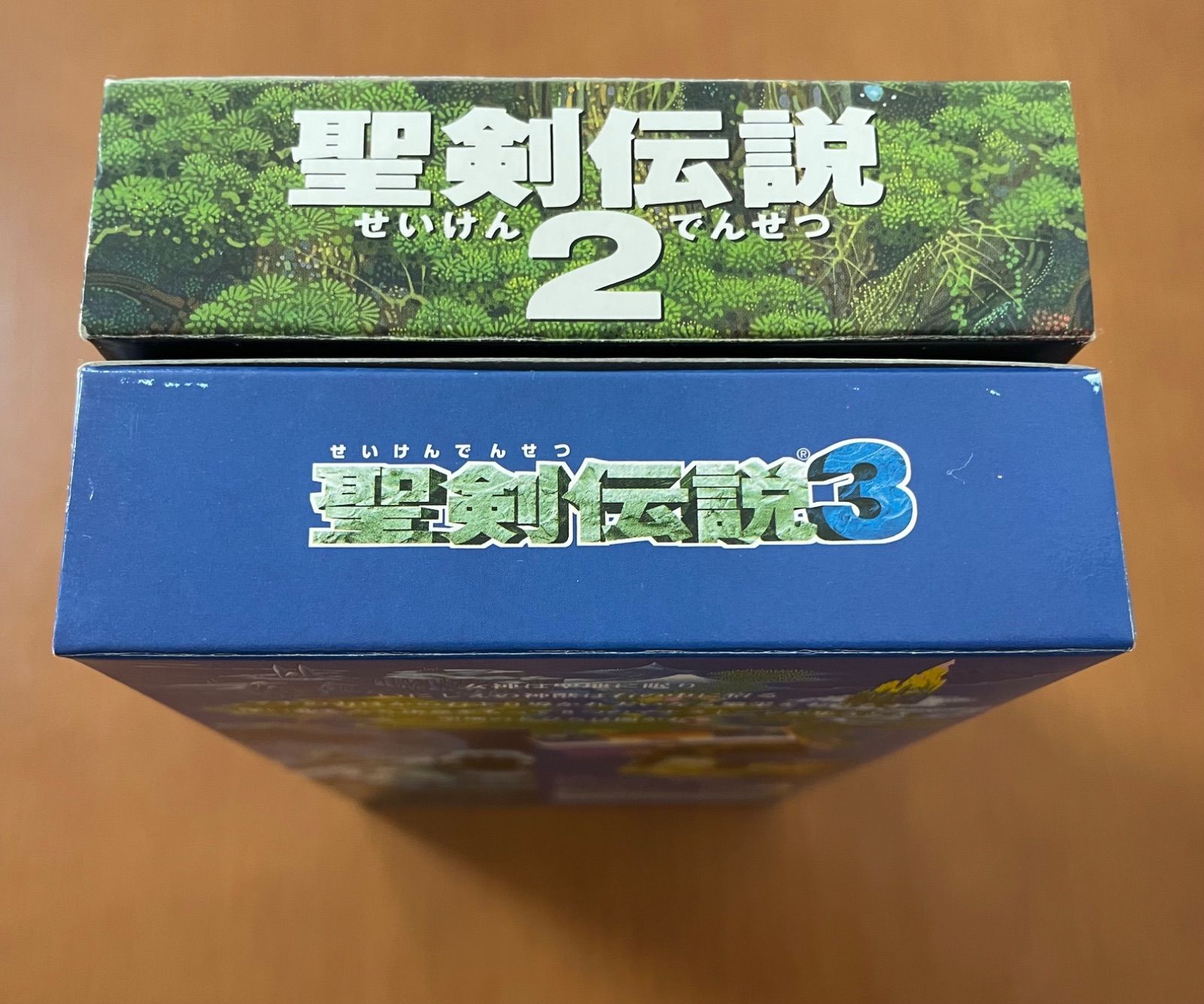 SFC スクウェア 聖剣伝説 2・3 美品 箱説付き SFC スクウェア 聖剣伝説 2・3 美品 箱説付き