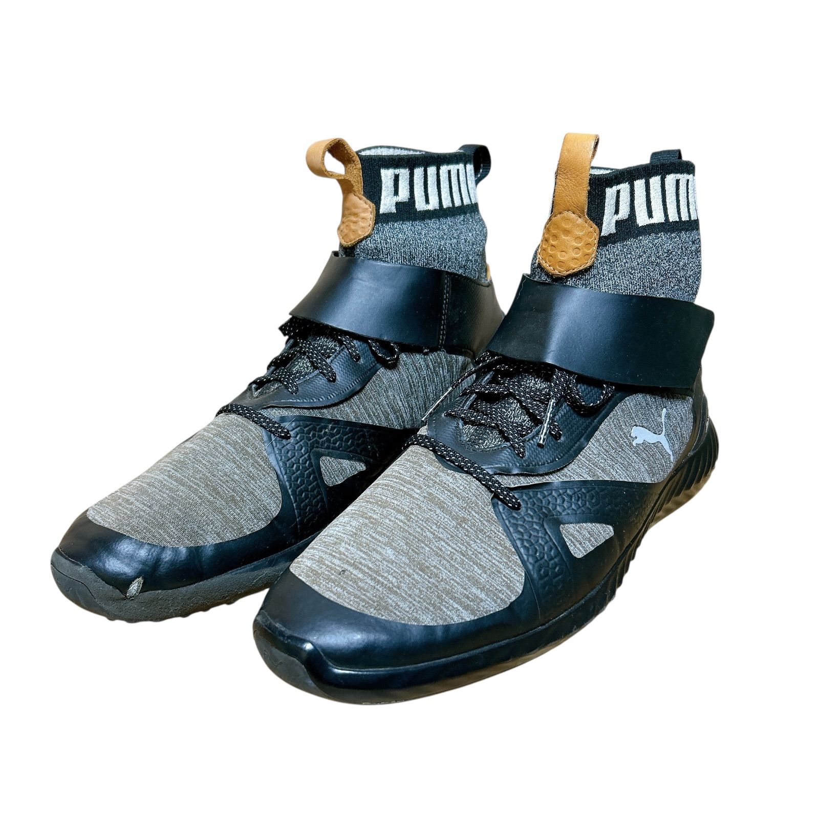 【美品】プーマ イグナイト パワーアダプト ハイトップ ネイビー 28cm PUMA プーマ イグナイト パワーアダプト プーマ PUMA イグナイト