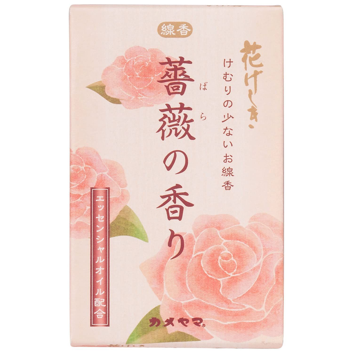 人気商品』カメヤマ 花げしき 薔薇の香り ミニ寸 約50g お線香 - メルカリ