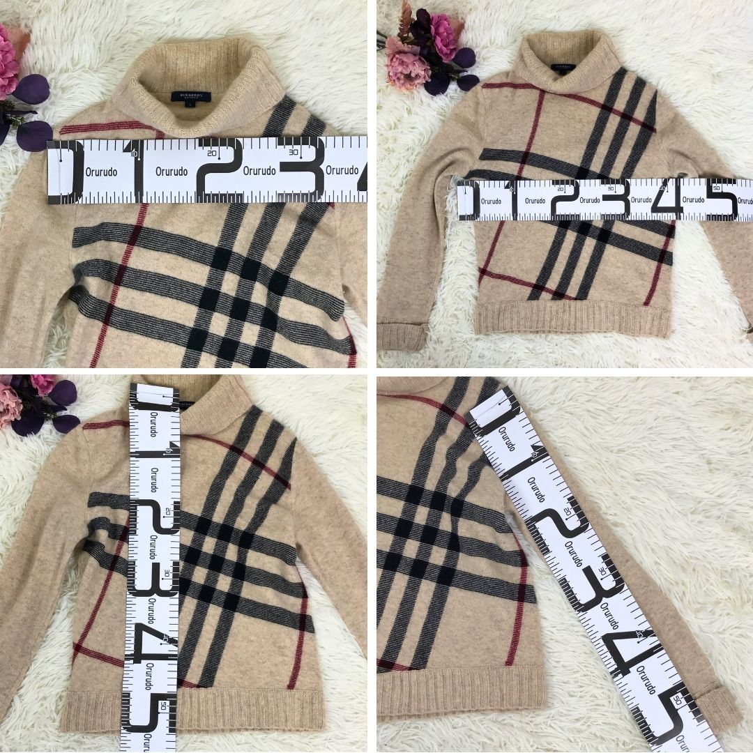 BURBERRY LONDON バーバリーロンドン ニット セーター タートルネック 