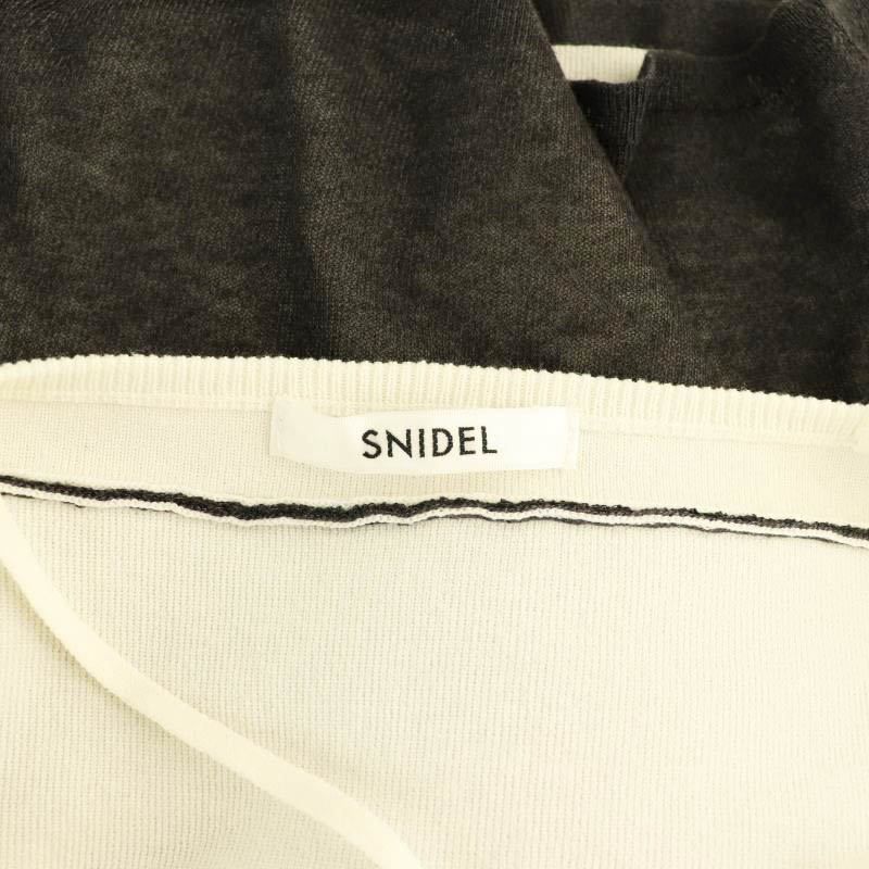 スナイデル SNIDEL 25SS Sustainableツイストニットビスチェ F 白 グレー 黒 /MI ■OS ■SH レディース スナイデル SNIDEL 25SS Sustainableツイストニットビスチェ F