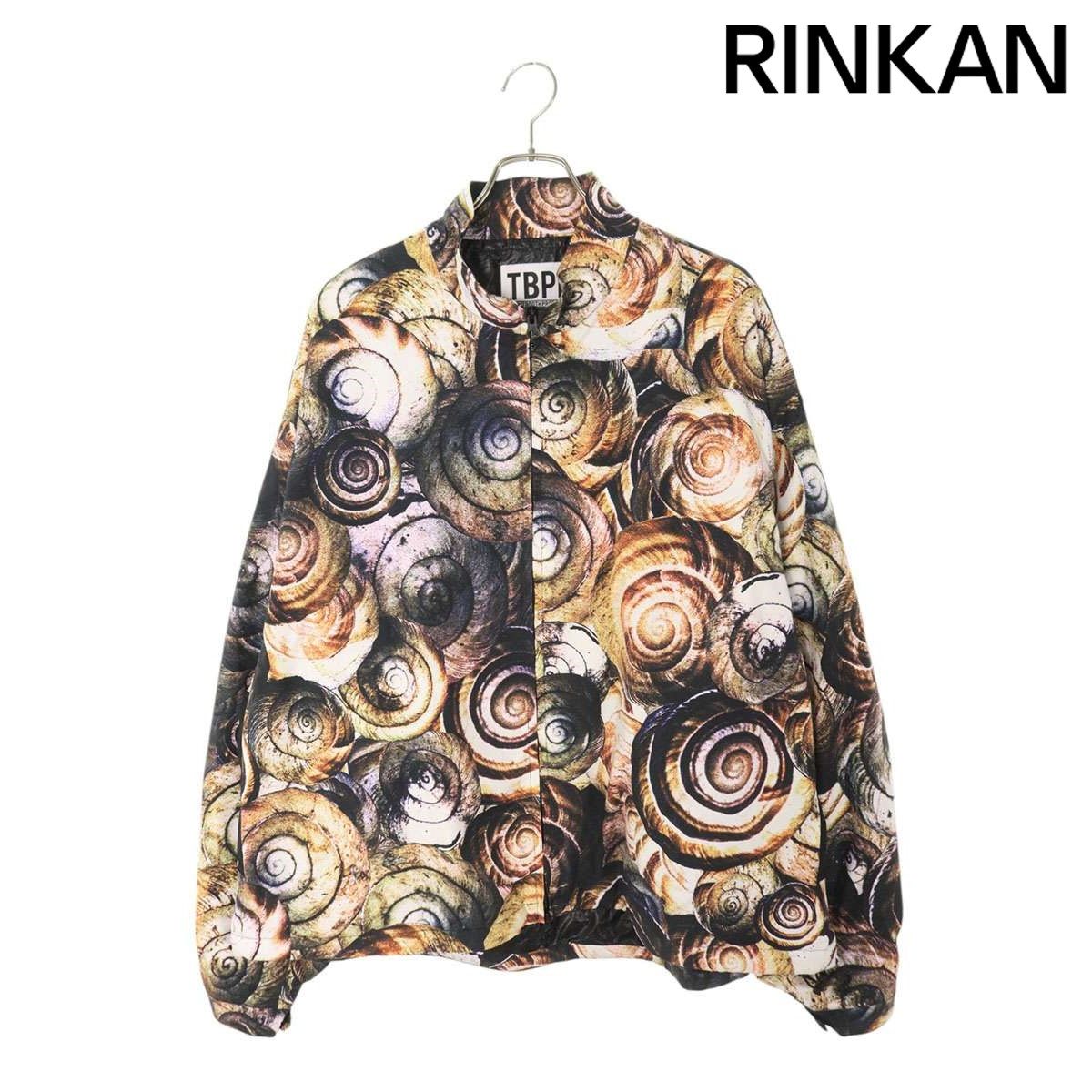 タイトブースプロダクション 総柄ジップアップナイロンブルゾン メンズ  