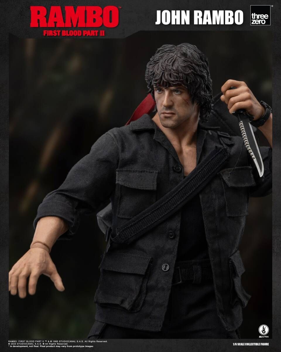 Threezero 3Z0328 怒りの脱出 1/6ジョン ランボー rambo Amazon | Threezero 1/6 ランボー 怒りの脱出 ジョン ランボー
